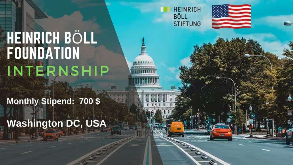 How to Apply: 2024 Heinrich Böll Foundation Internship In USA