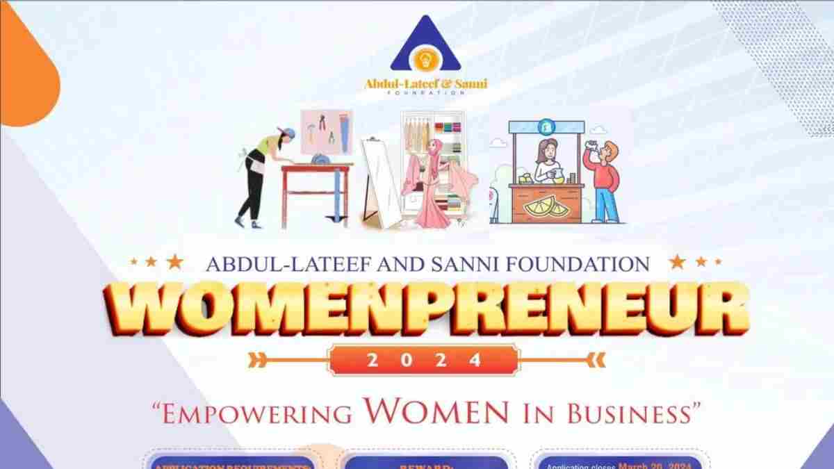 Abdul-Lateef and Sanni Foundation Womenpreneur 2024